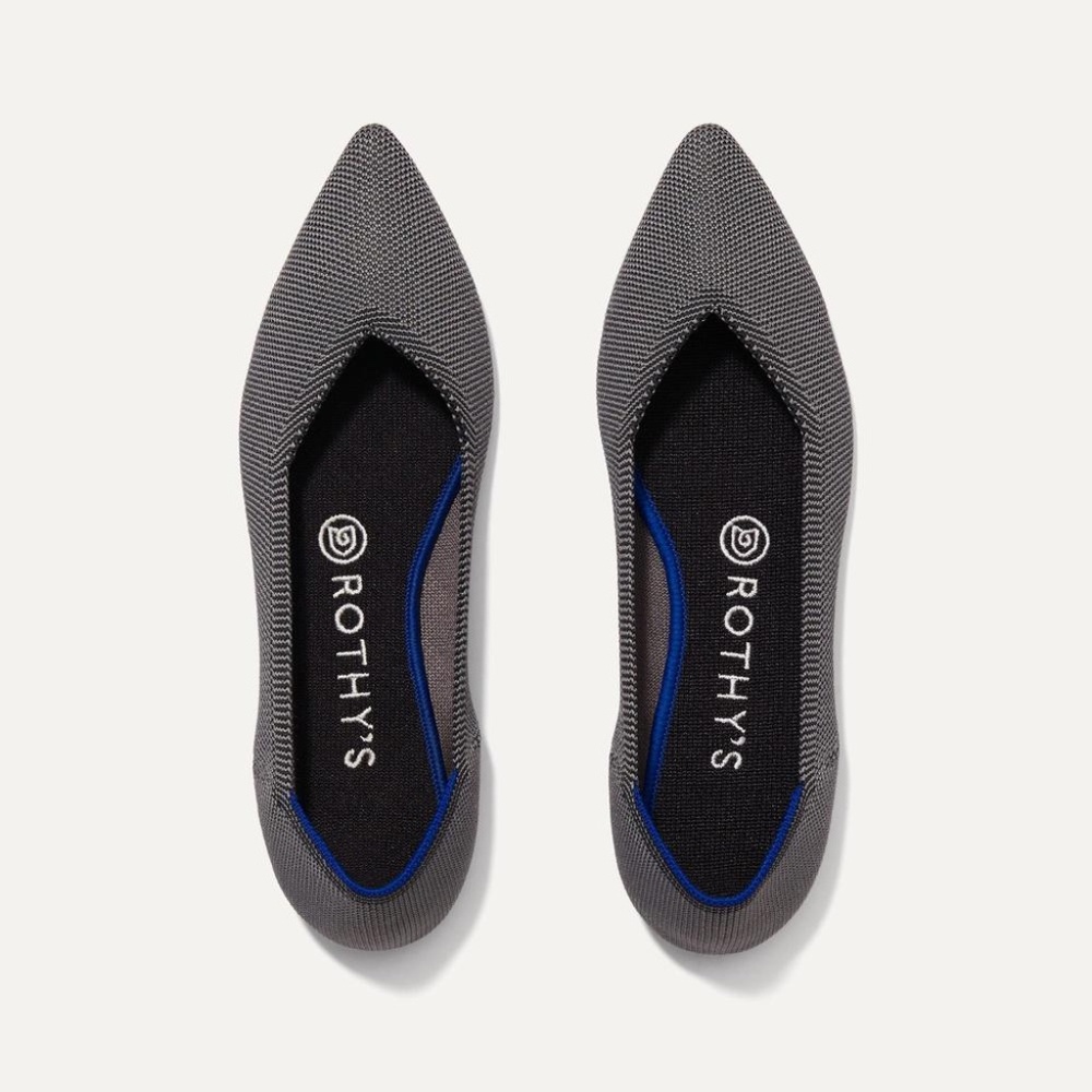 Rothy's Cloud Grey Birdseye Size 6